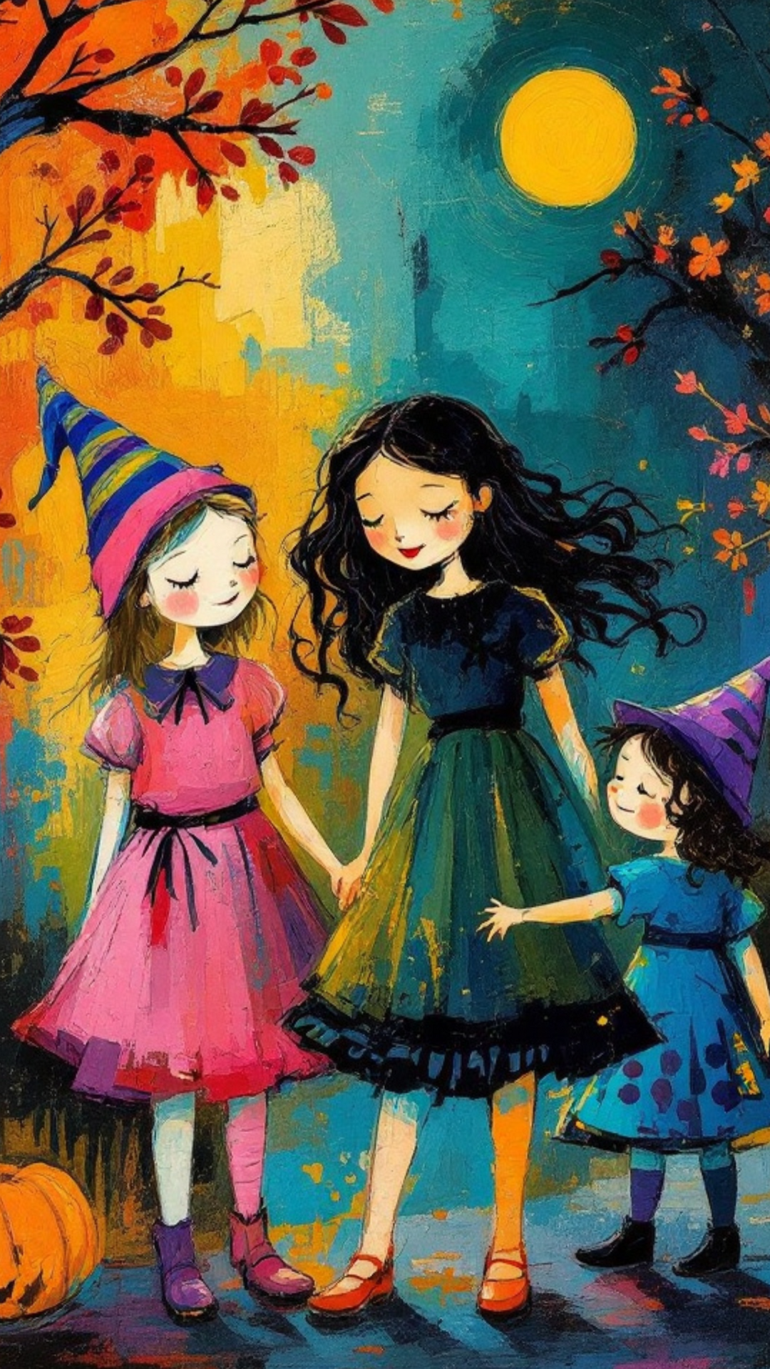 Free iPhone Wallpaper - Halloween Background