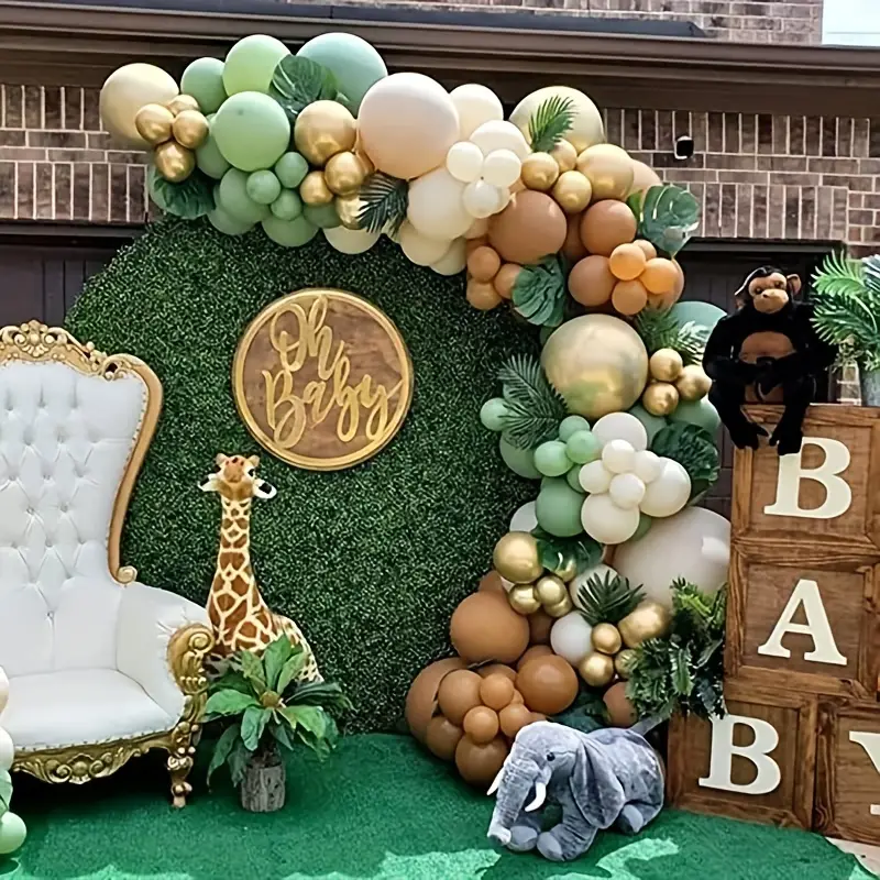 jungle safari baby shower