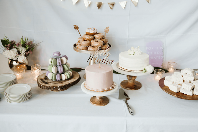 Hawaiian Lavender Baby Shower