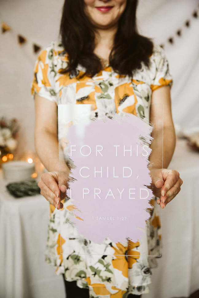 Hawaiian Lavender Baby Shower