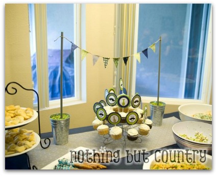 image of a baby shower for a boy
