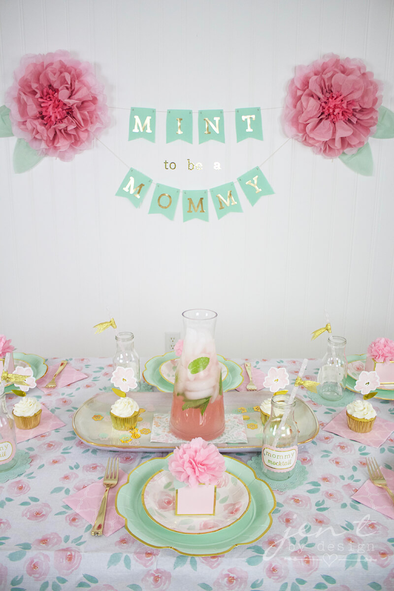 martha stewart baby shower favors