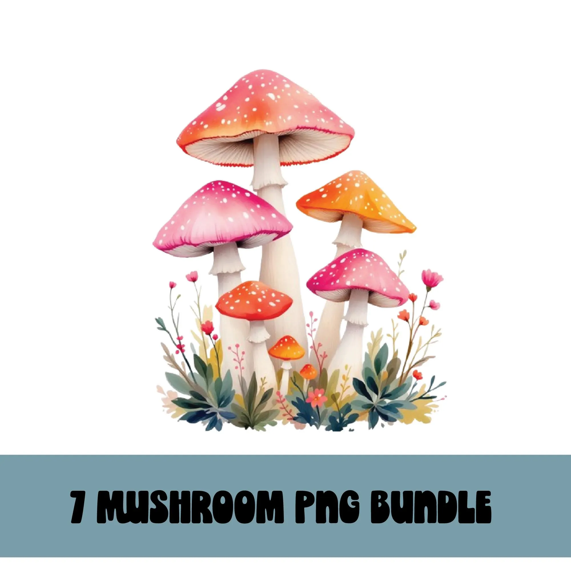 FREE Mushroom Clip Art