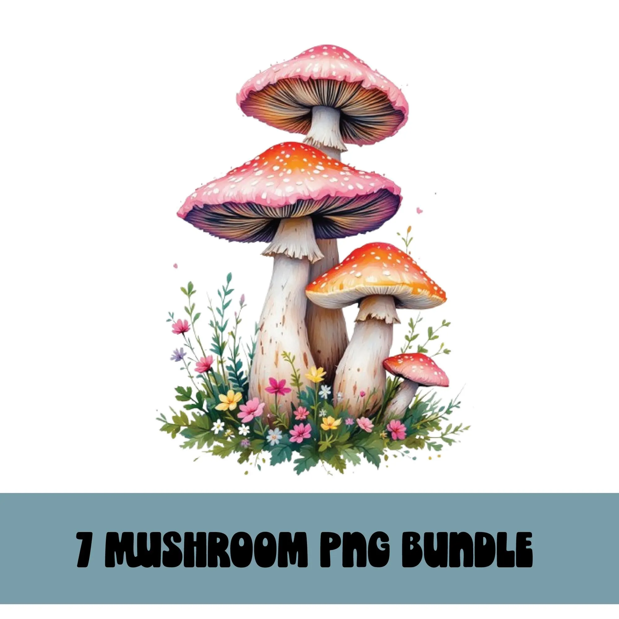FREE Mushroom Clip Art