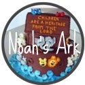 banner for noah's ark cake ideas