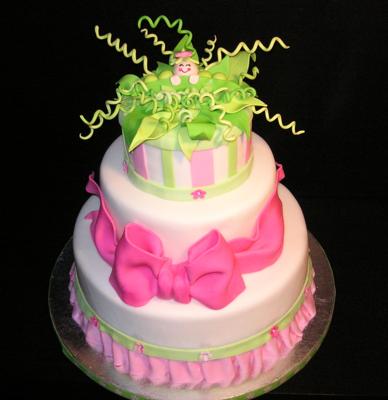 Pea In A Pod Baby Shower Cakes Perfect For Hosting A Twin Or