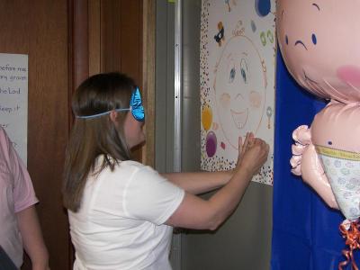 Pin The Pacifier on the Baby picture