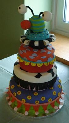 Baby Toy Polka Dot Cake Baby Toy Polka Dot Cake picture