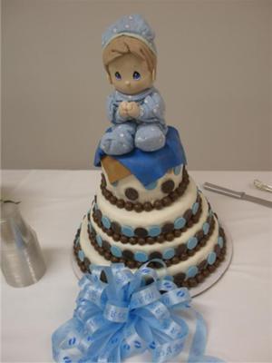 polka dot baby shower