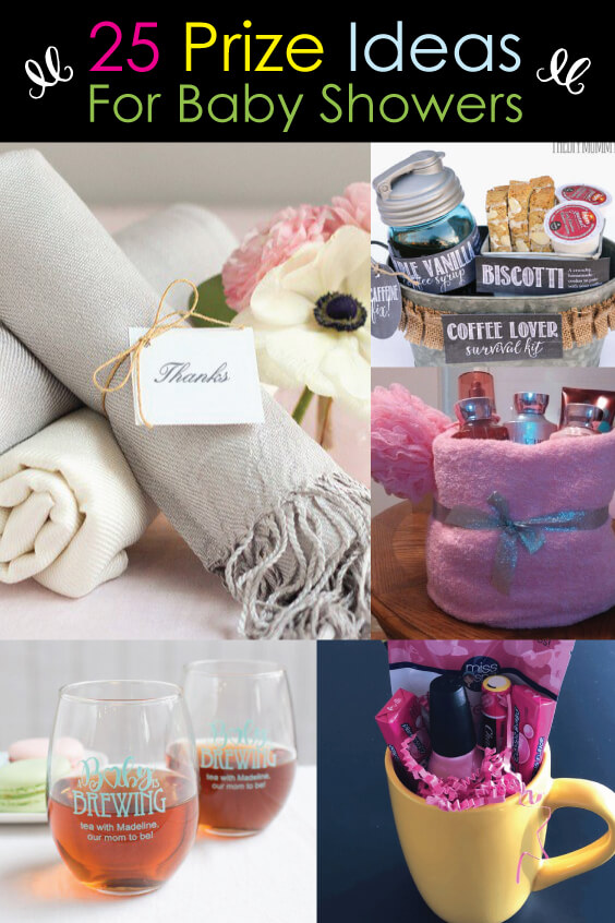 25 Popular Baby Shower Prizes - that won't get tossed in the garbage!