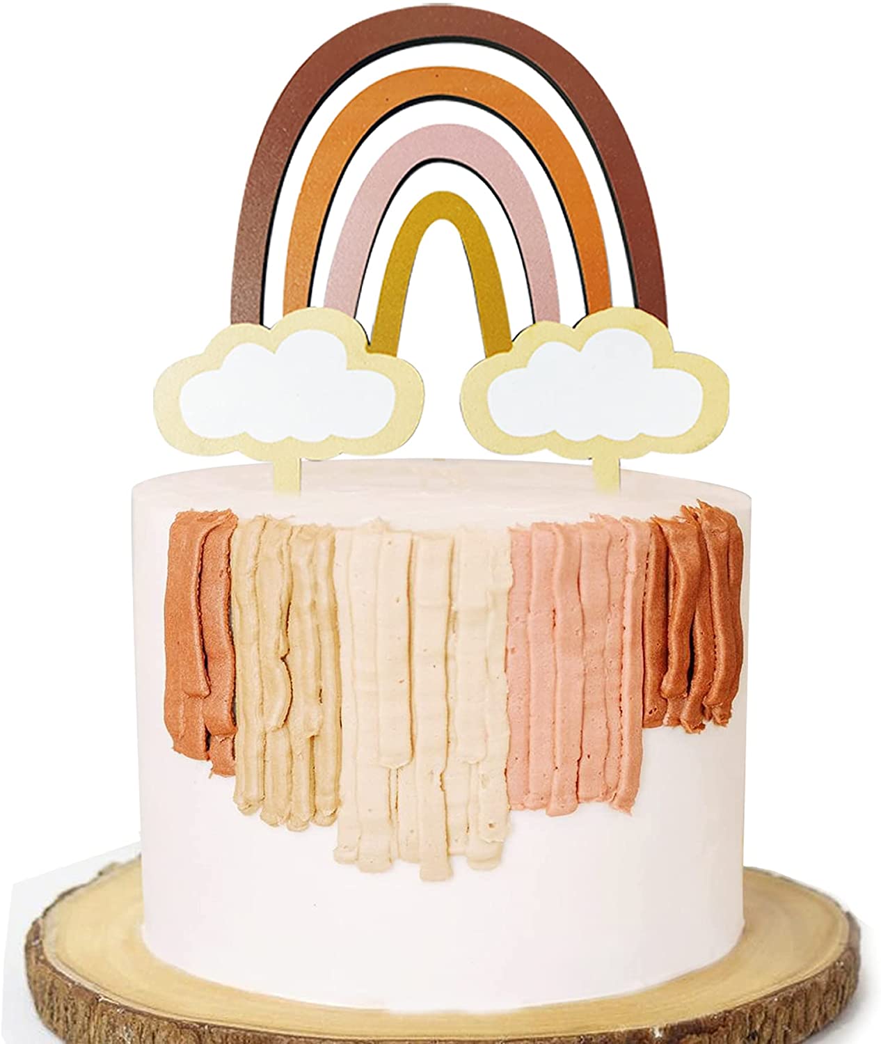 rainbow baby shower cake