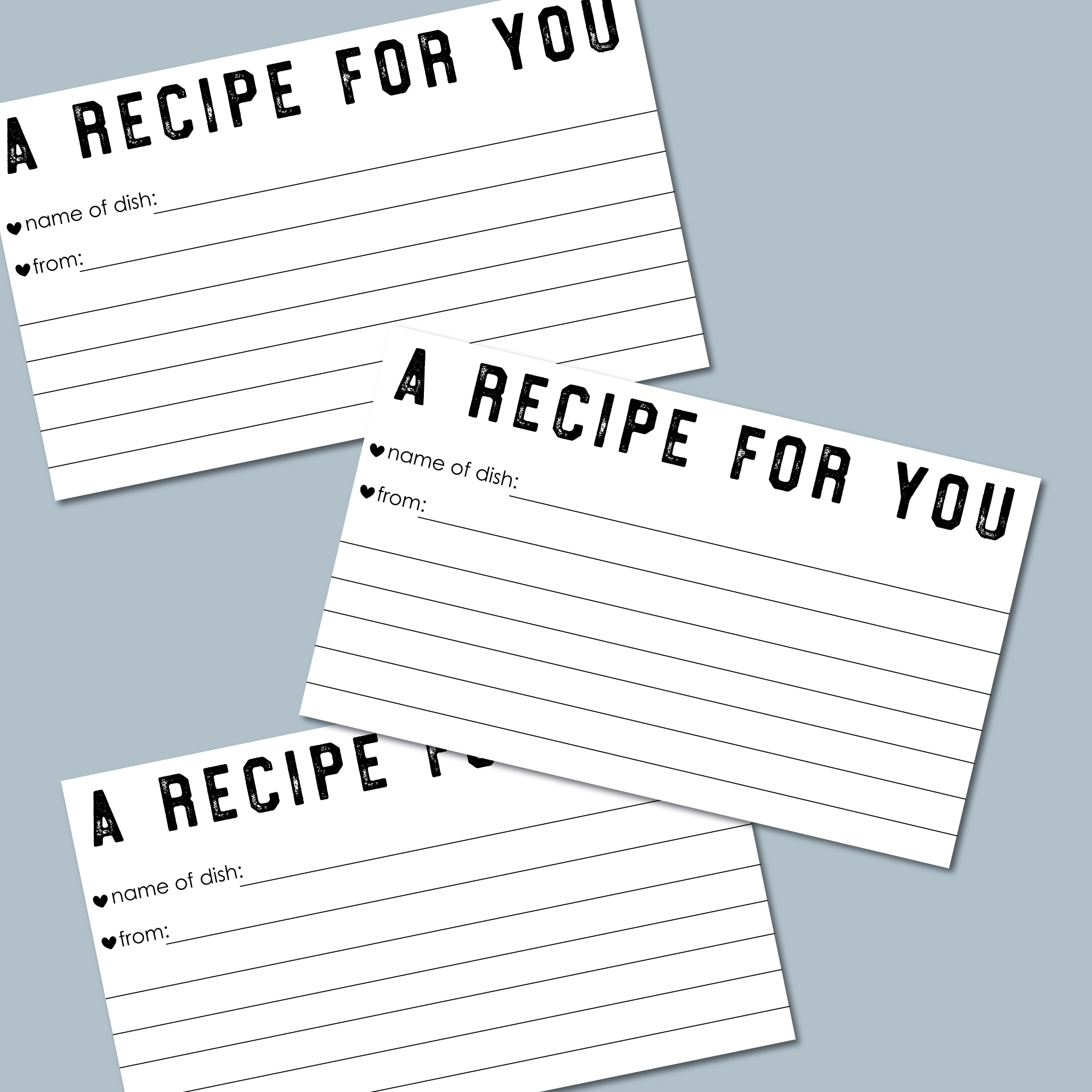 printable recipe cards printable recipe cards