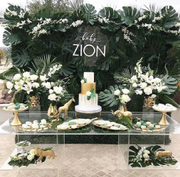 safari baby shower picture