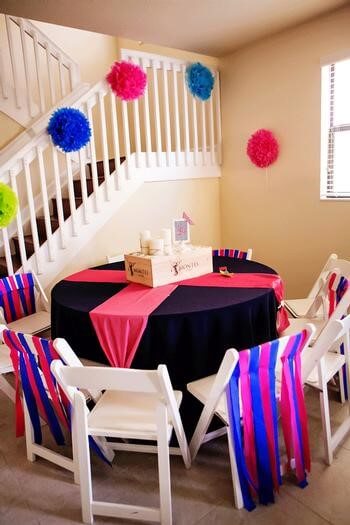 colorful sailboat baby shower picture of a colorful sailboat baby shower