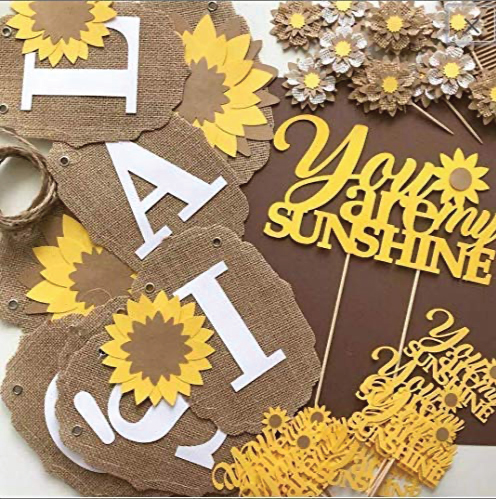 sunflower baby shower