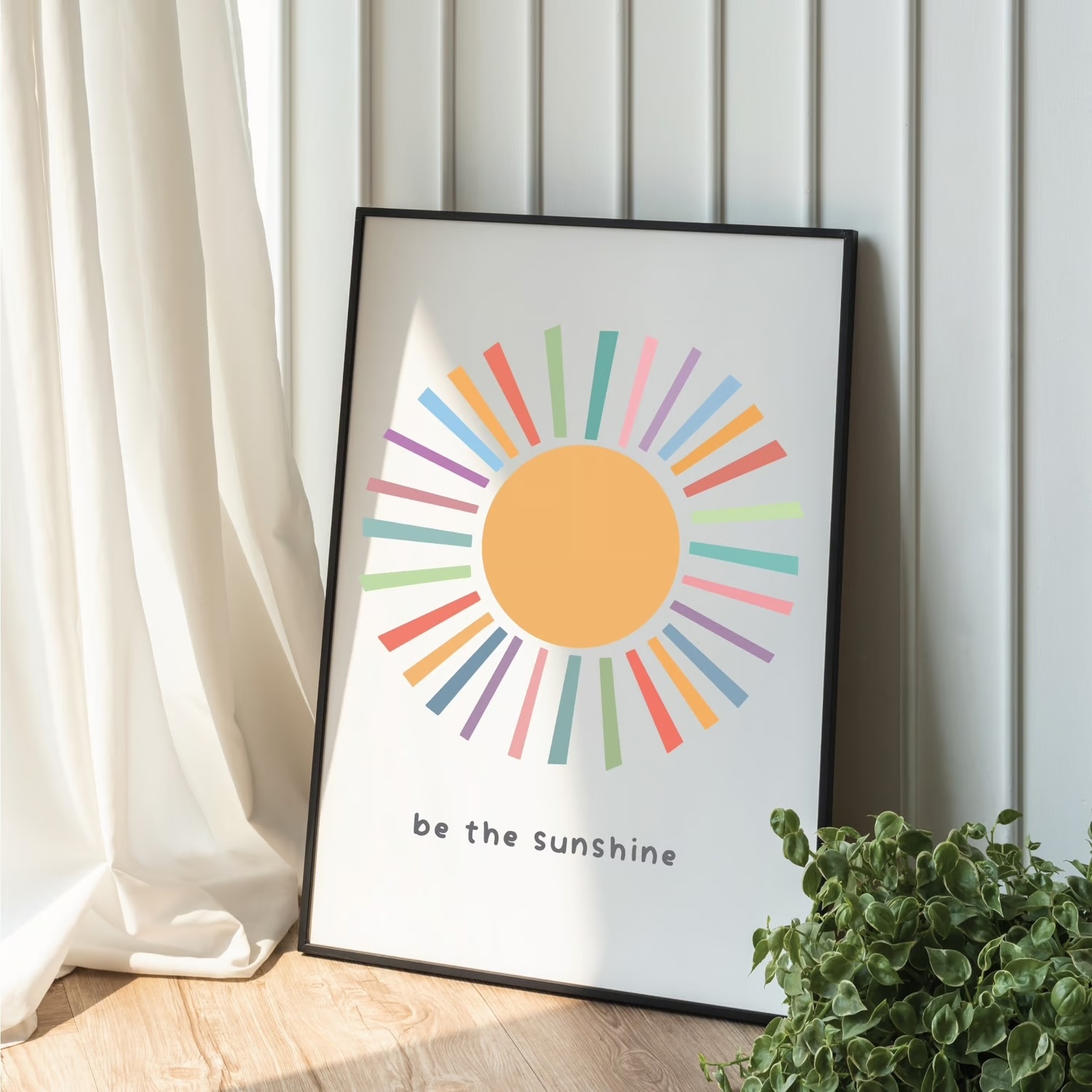 FREE Printable Be The Sunshine Wall Art