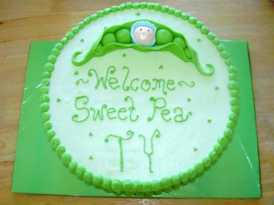 Pea In A Pod Baby Shower Cakes Perfect For Hosting A Twin Or