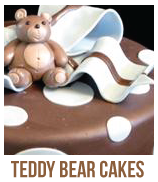 teddy bear baby shower cakes banner