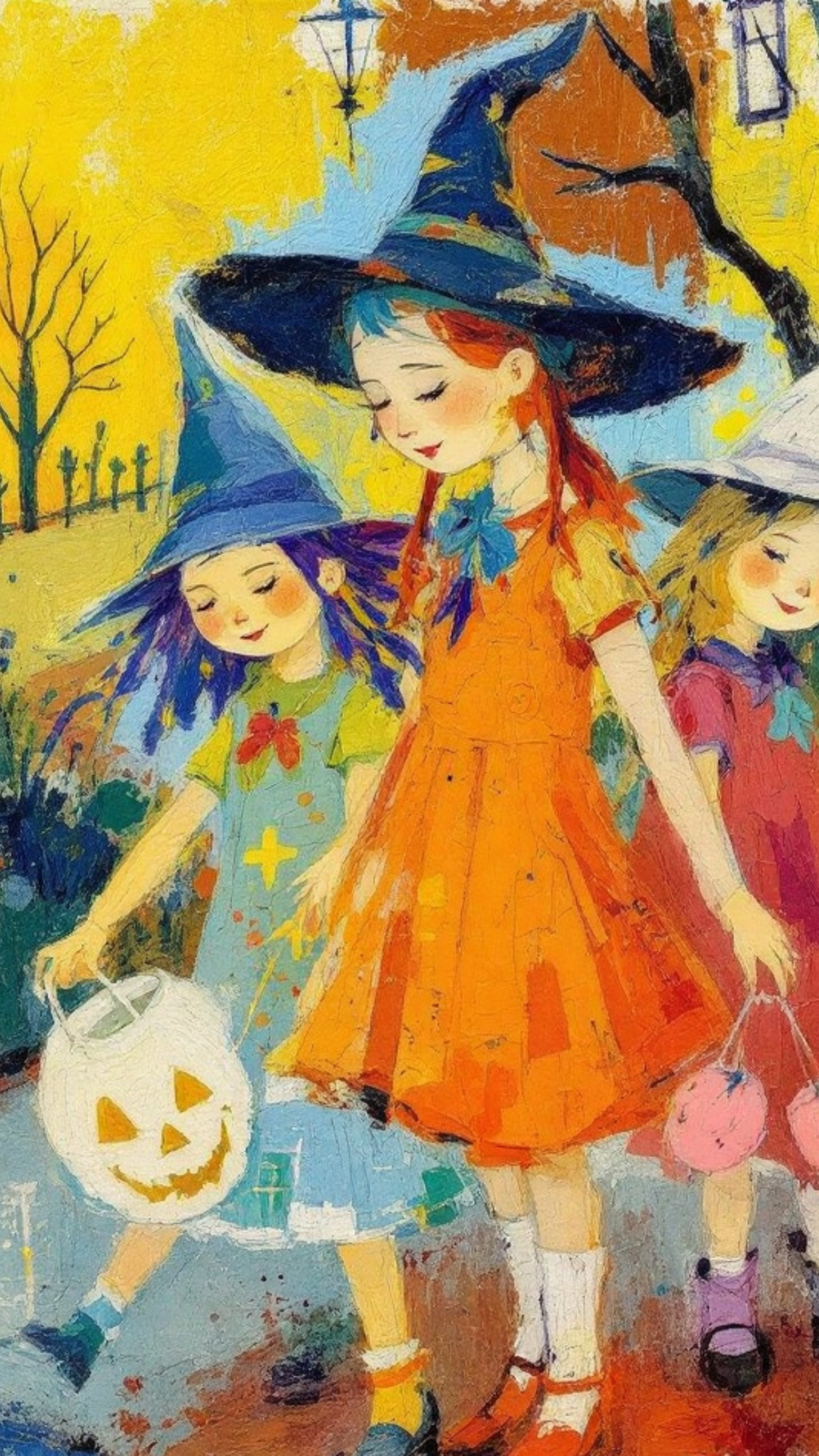 Free iPhone Wallpaper - Halloween Background