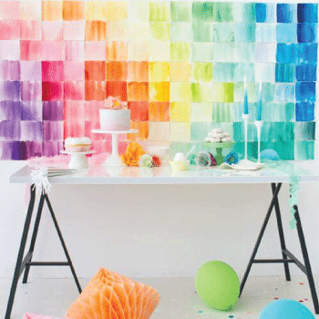 watercolor baby shower theme