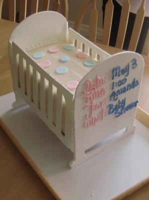 Diy Baby Bassinet Cakes Cradle Cribs And Basket Cakes With Pictures