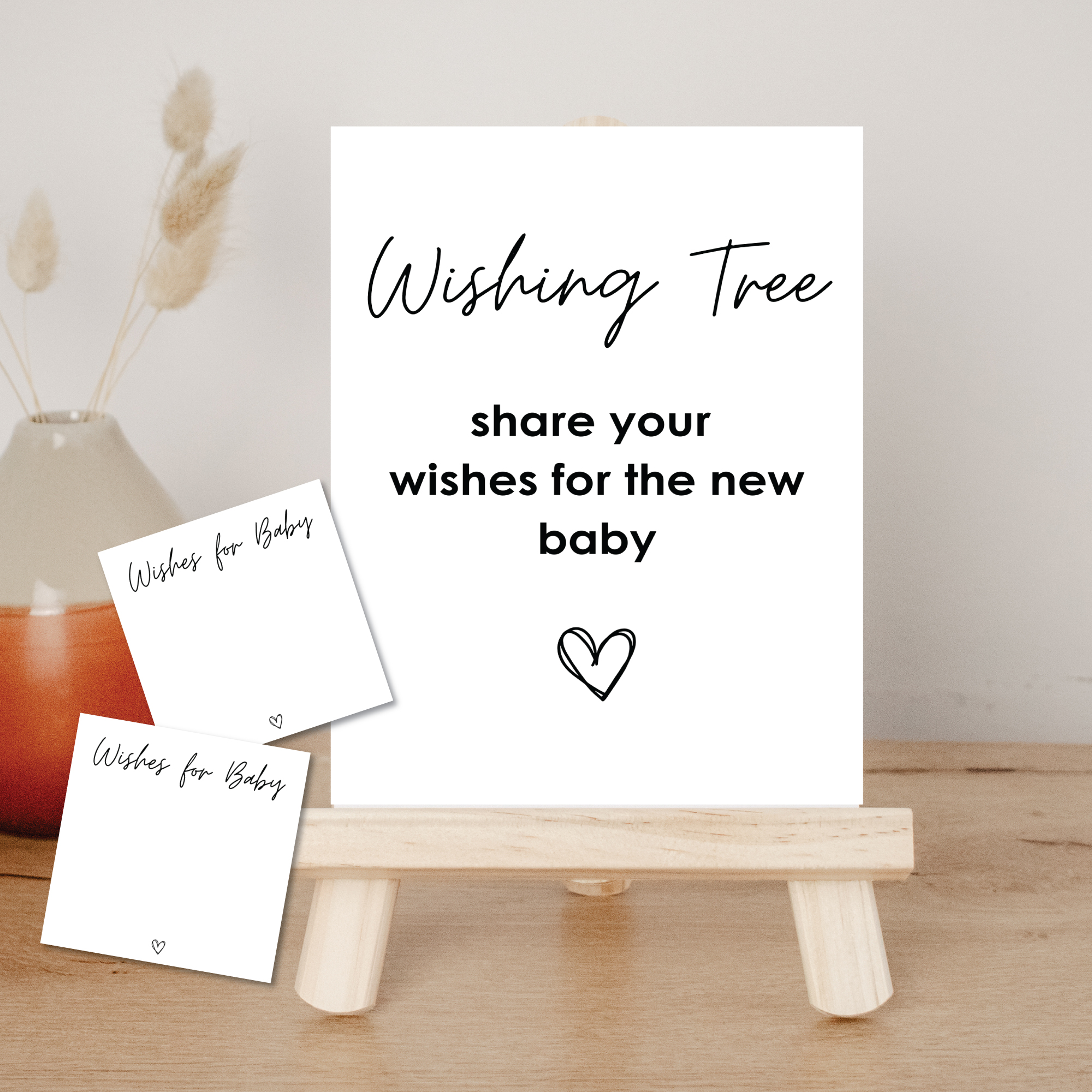 baby shower wishing tree