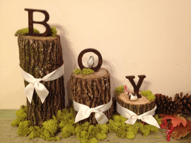 nature themed baby shower