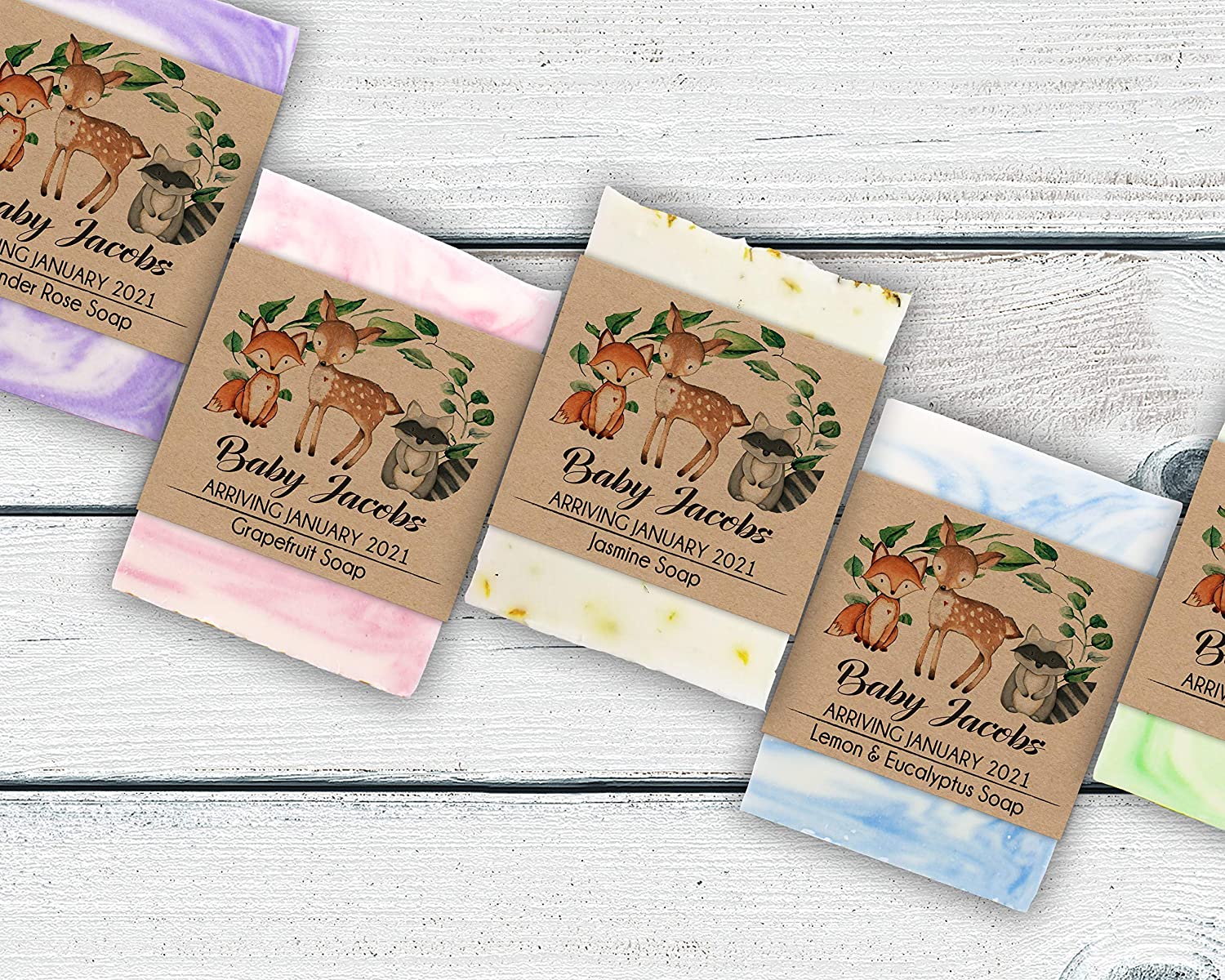 woodland baby shower for a girl