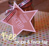 picture of baby shower sugar scrub