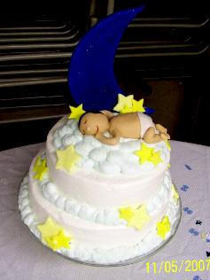 Moon And Star Cakes And Baby Shower Ideas With Free Printables